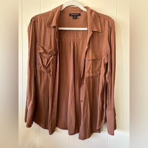 Something Navy - Button Up Blouse